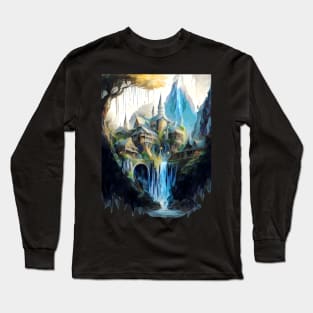 The Last Homely House - Valley of the Elves - Fantasy Long Sleeve T-Shirt